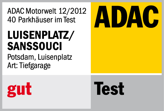 ADAC Test: gut für Contipark Parkhaus